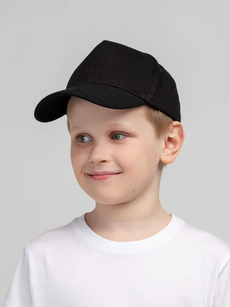 Бейсболка детская Standard Kids, черная фото 8