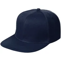 Бейсболка Snapback с прямым козырьком, темно-синяя фото 2