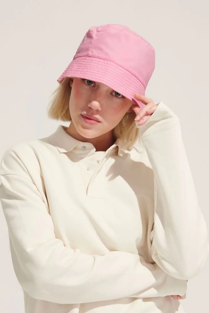 Панама Nylon двусторонняя, зеленая со светло-зеленым, размер S/M фото 4