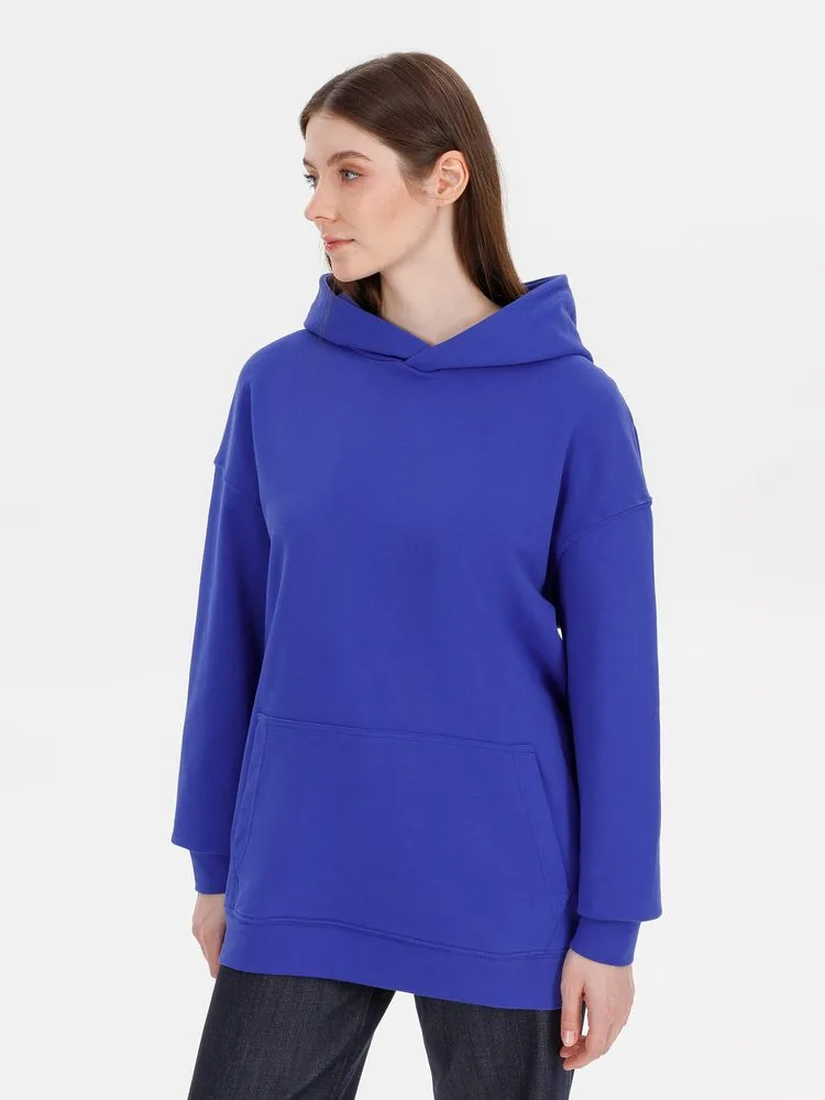 Худи оверсайз унисекс Outshine, ярко-синее, размер XL/2XL фото 9