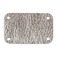 Лейбл Corolla Metal, S, серебристый фото 2