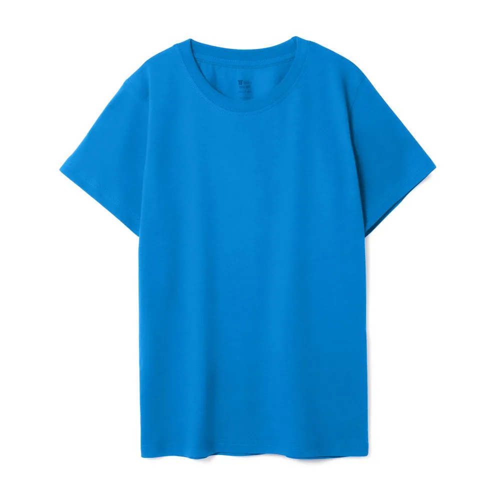 Футболка детская T-Bolka Kids, бирюзовая, 8 лет