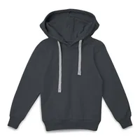 Толстовка с капюшоном детская Kirenga Kids, темно-серая (графит), 14 лет фото 2