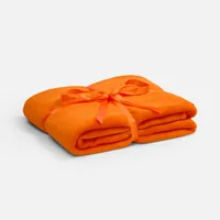Плед Plush, оранжевый фото 2