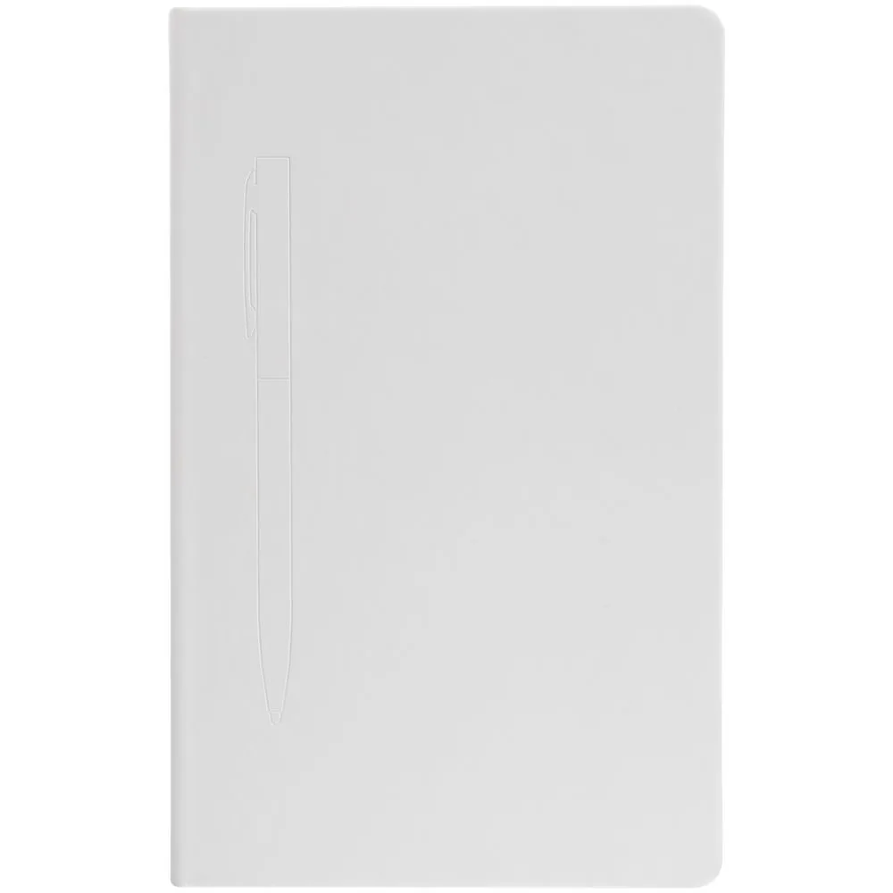 Ежедневник Magnet Shall, недатированный, белый фото 6