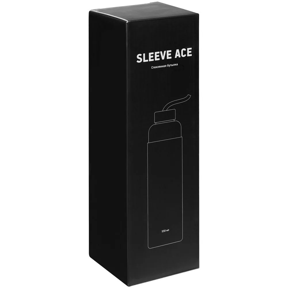 Бутылка для воды Sleeve Ace, серая фото 10