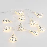Светодиодная гирлянда Silver Lights, серебристая фото 2