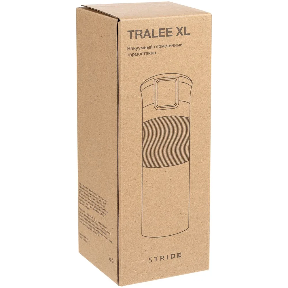 Термостакан Tralee XL, серый фото 11