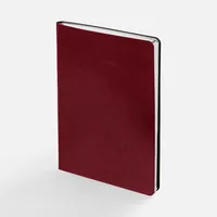 Ежедневник Nebraska Flex, недатированный, бордовый с серебристым фото 2