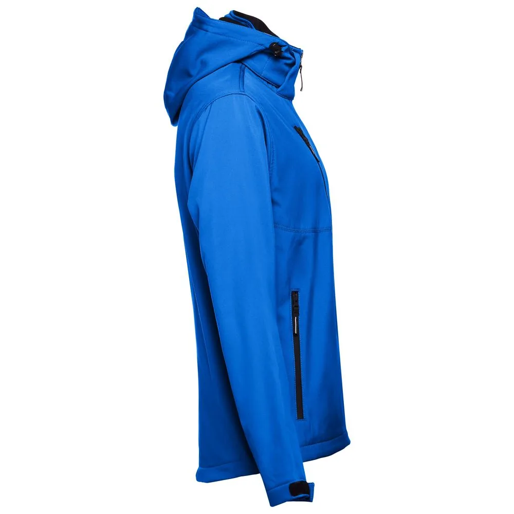 Куртка софтшелл мужская Zagreb, ярко-синяя, размер S фото 4