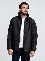 Парка унисекс Liubliana, черная, размер M фото 2