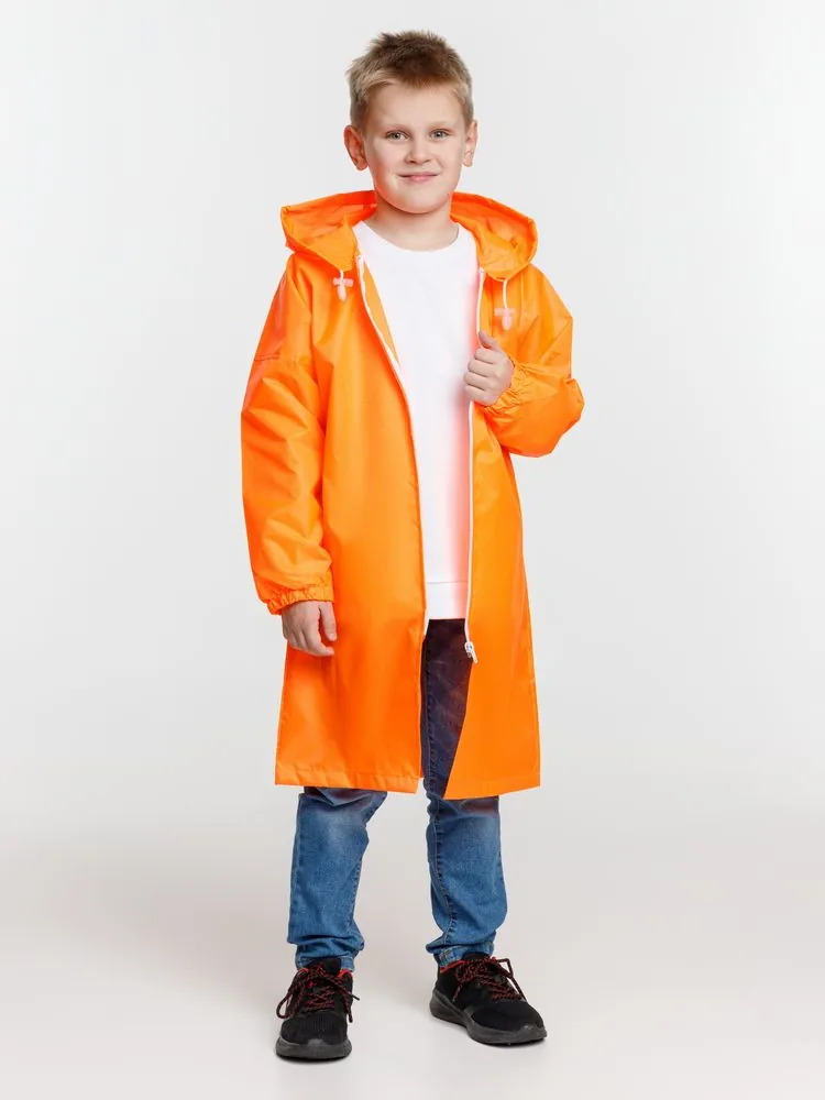 Дождевик детский Rainman Kids, оранжевый неон, 7-9 лет фото 7