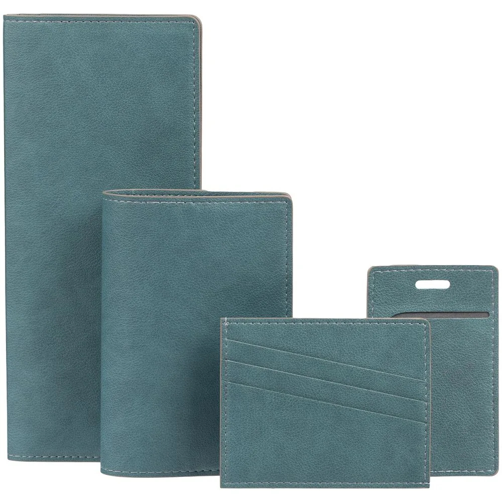 Обложка для паспорта Petrus, голубая фото 7