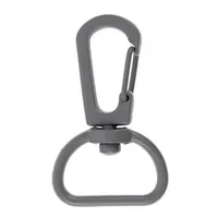 Застежка-карабин Snap Hook, M, серая фото 2