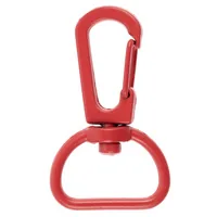 Застежка-карабин Snap Hook, M, красная фото 2