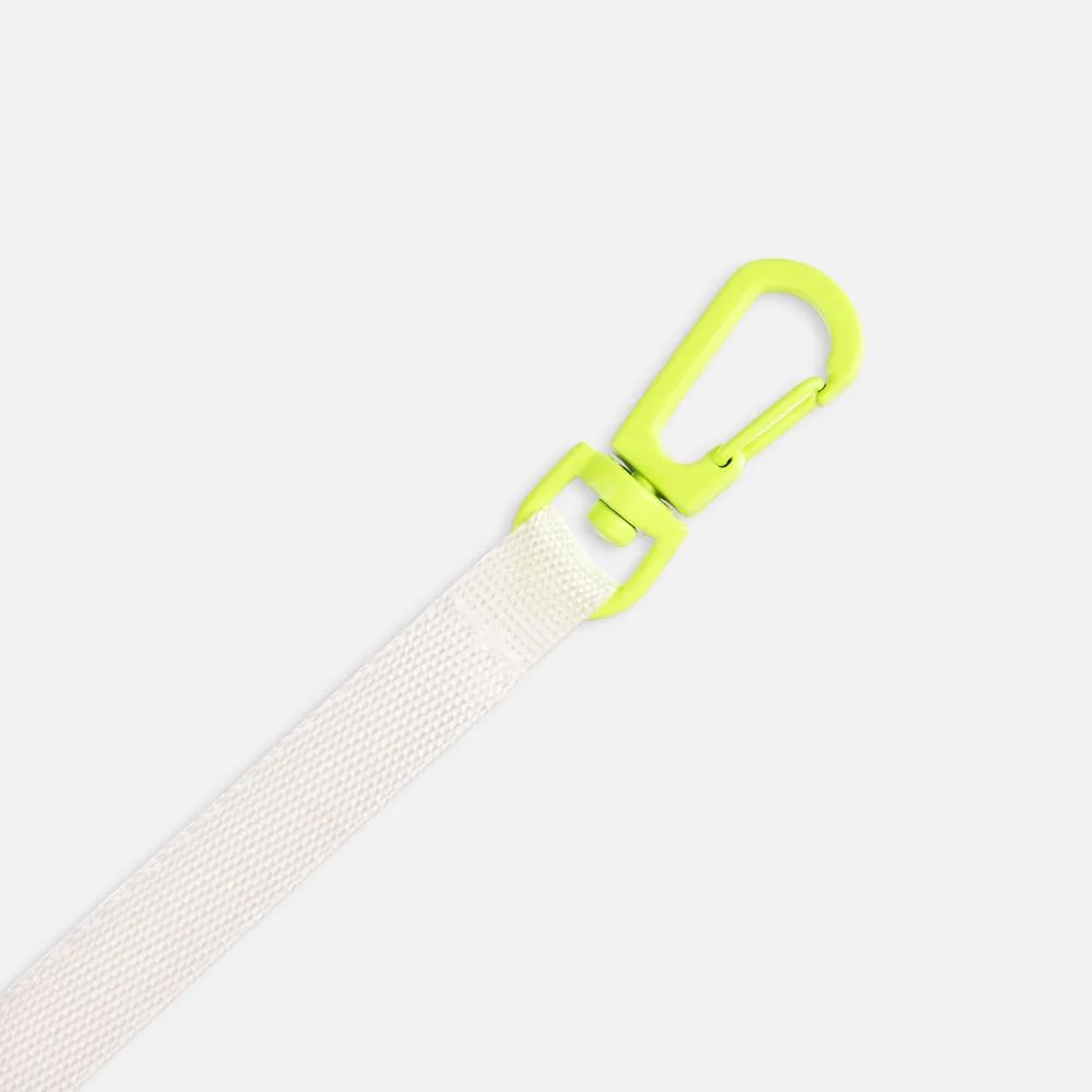 Застежка-карабин Snap Hook, S, желтый неон фото 3