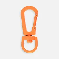 Застежка-карабин Snap Hook, S, оранжевый неон фото 2
