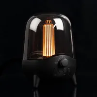 Беспроводная колонка с подсветкой soundFlicker, черная фото 2
