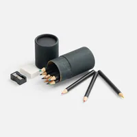 Набор цветных карандашей Pencilvania Tube Plus, черный фото 2