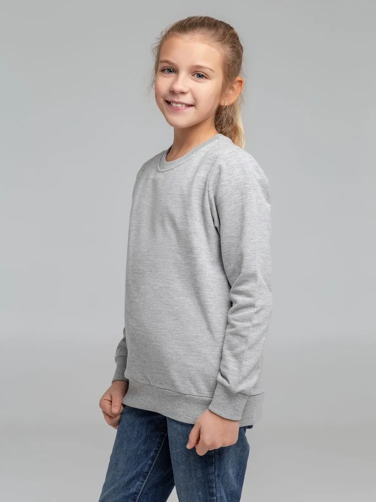 Свитшот Toima Kids 2.0, серый меланж, 12 лет фото 10