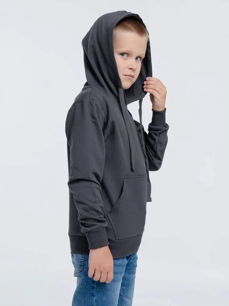 Худи детское Kirenga Kids 2.0, темно-серое (графит), 14 лет фото 6
