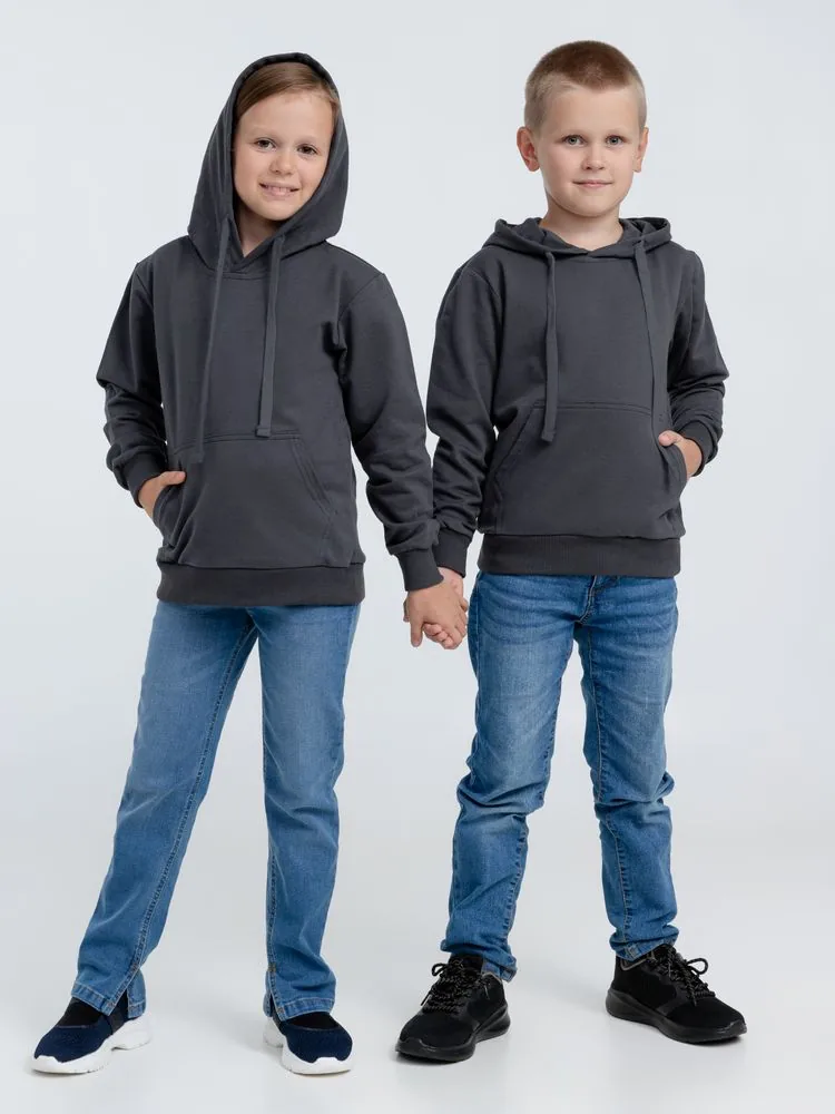 Худи детское Kirenga Kids 2.0, темно-серое (графит), 14 лет фото 10