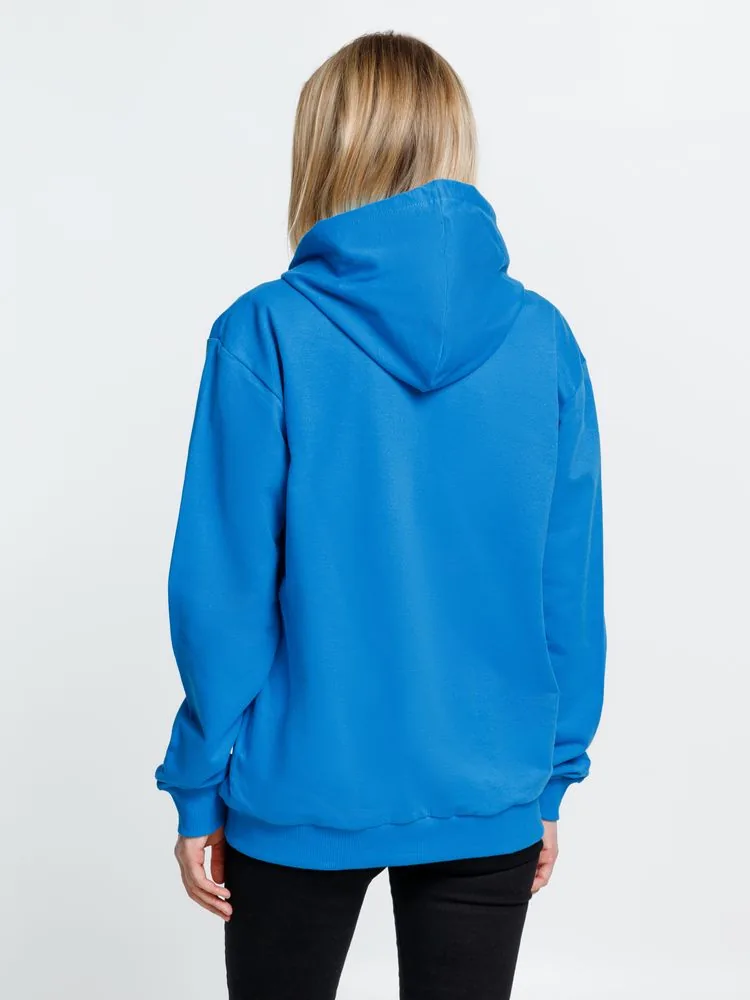 Толстовка на молнии с капюшоном Siverga 2.0, бирюзовая, размер XS фото 13