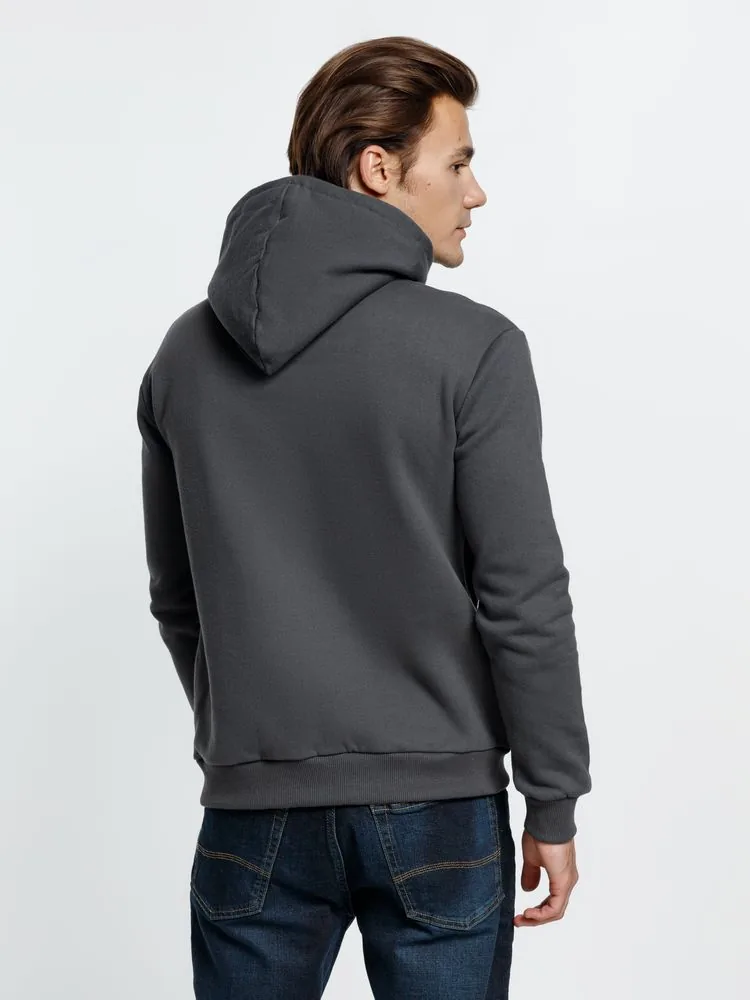 Худи Kirenga Heavy 2.0, темно-серое (графит), размер XS фото 14