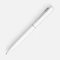 Ручка шариковая Scribo, матовая белая фото 2