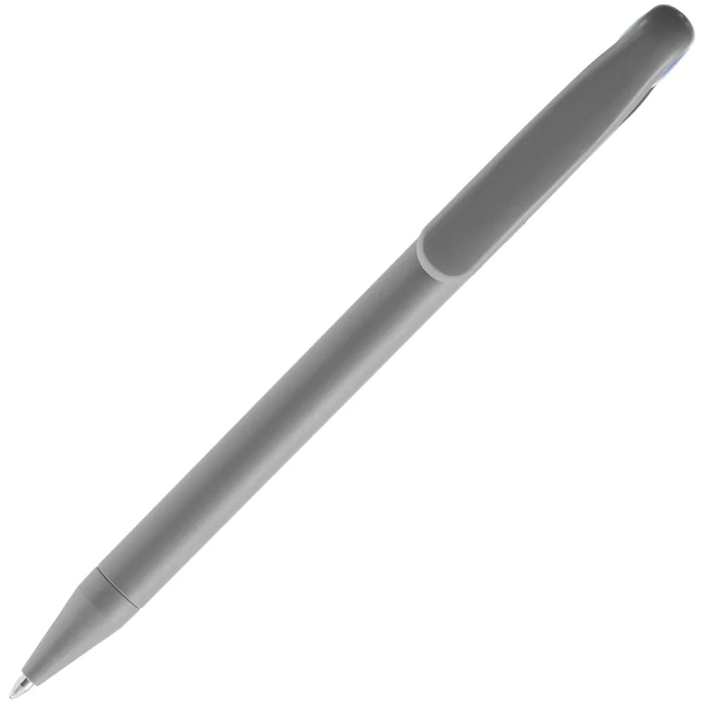 Ручка шариковая Prodir DS1 TMM Dot, серая с синим фото 5