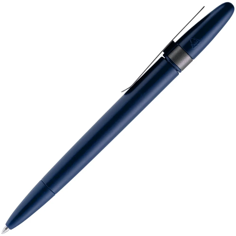 Ручка шариковая Prodir DS5 TSM Metal Clip, синяя с серым фото 4