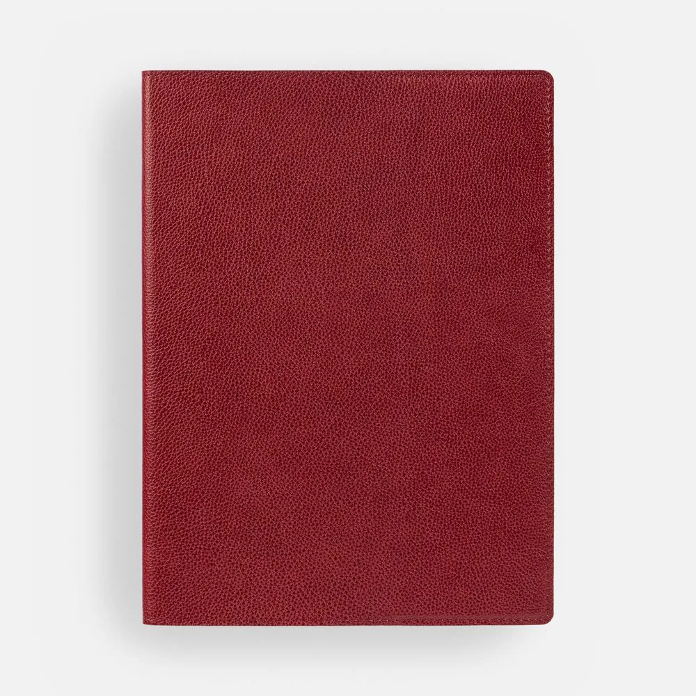 Ежедневник в суперобложке Brave Book, недатированный, красный фото 3
