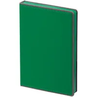 Ежедневник Frame, недатированный, зеленый с серым фото 2