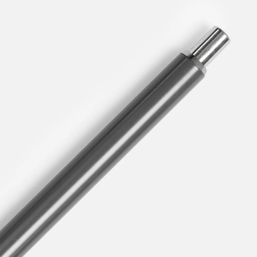 Ручка шариковая Slim Beam, серая фото 3