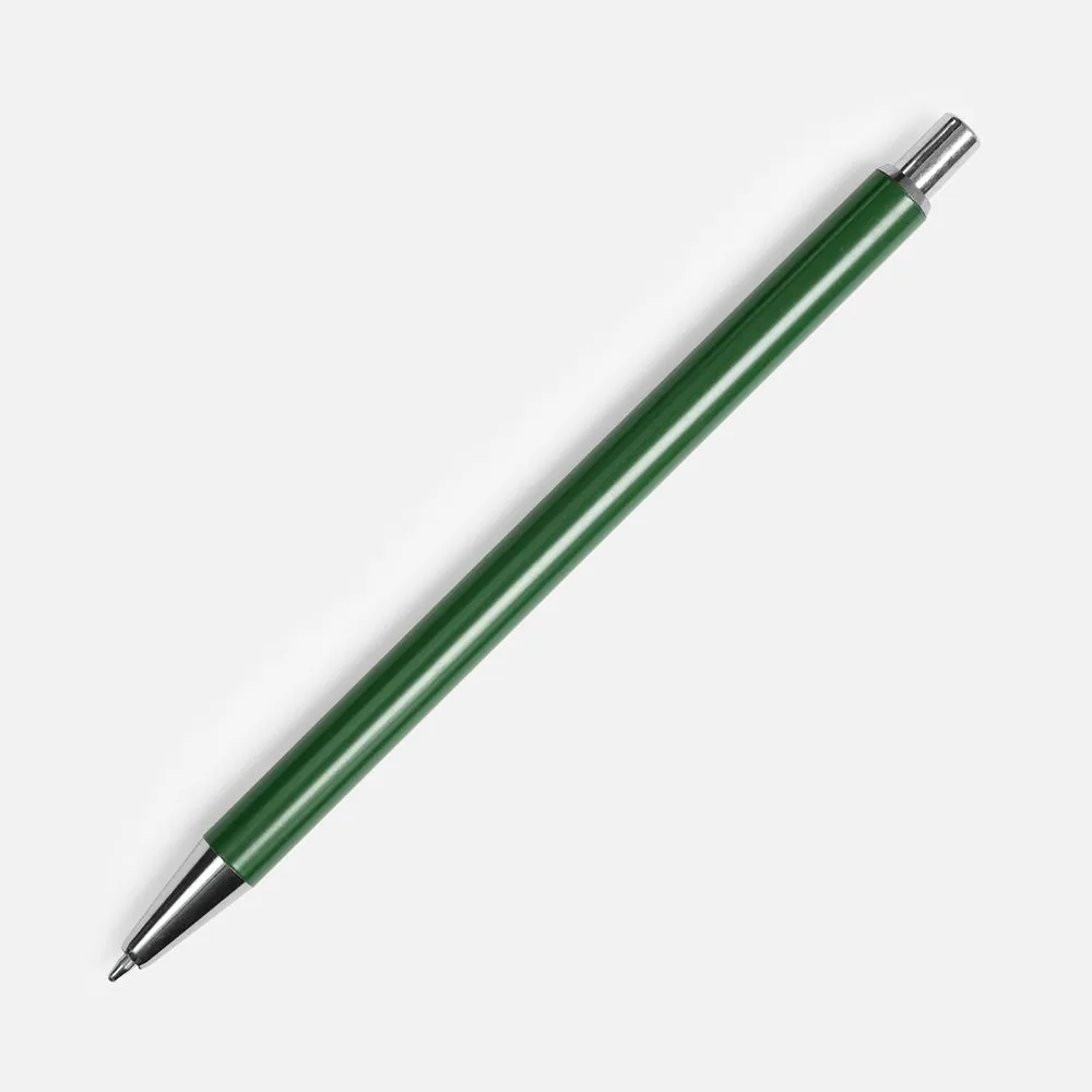 Ручка шариковая Slim Beam, зеленая