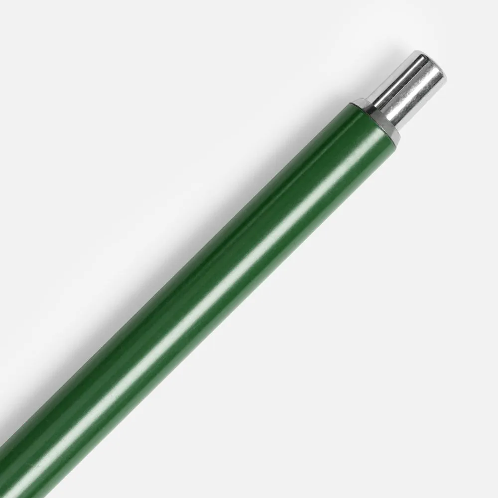 Ручка шариковая Slim Beam, зеленая фото 3