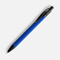 Ручка шариковая Undertone Black Soft Touch, ярко-синяя фото 2