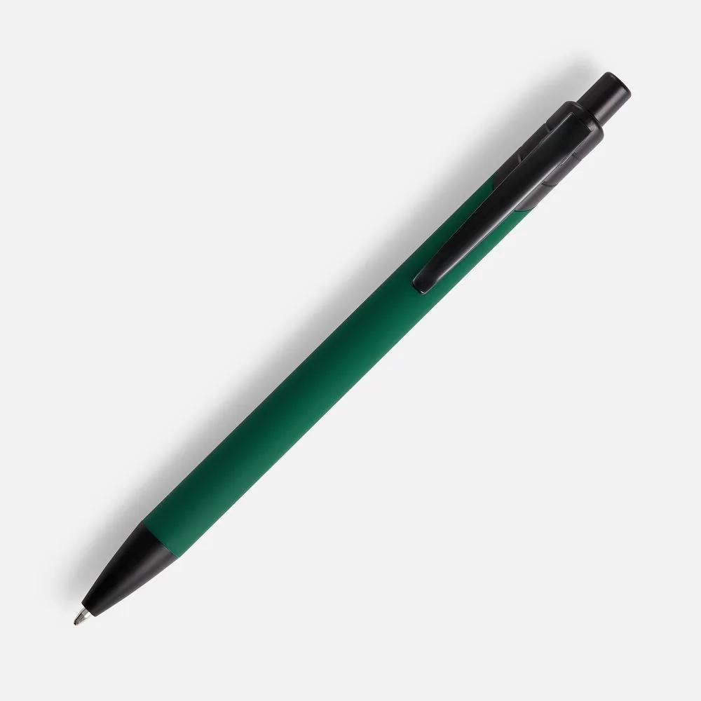Ручка шариковая Undertone Black Soft Touch, зеленая фото 3