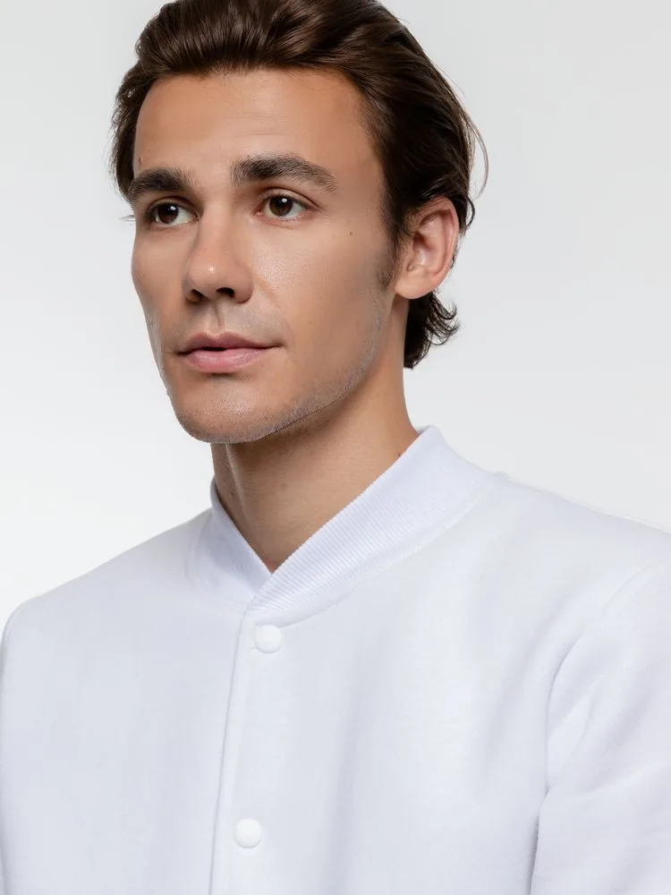 Бомбер Graduate, белый, размер S фото 15