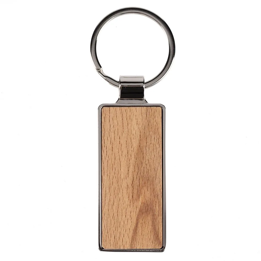 Брелок Wood Rectangle, ver.3 фото 4