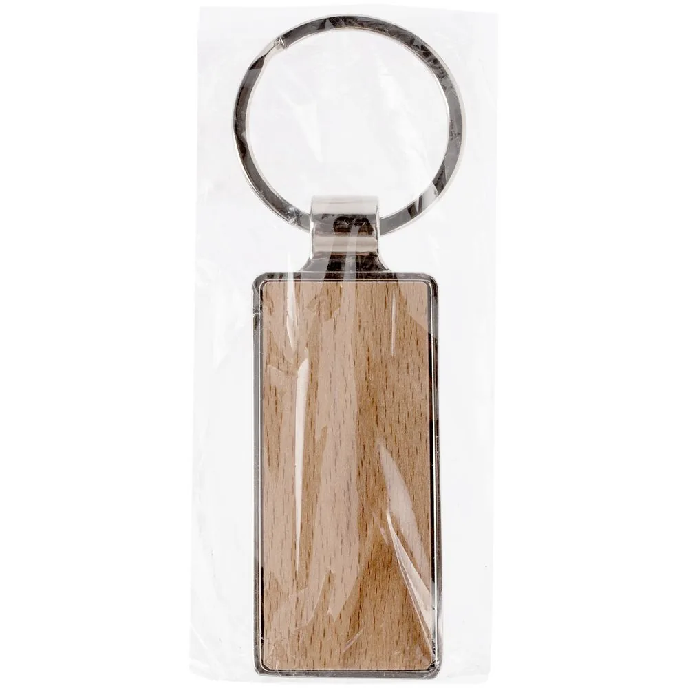 Брелок Wood Rectangle, ver.3 фото 5