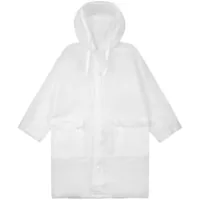 Дождевик детский RainDrop Kids, белый, 10 лет (рост 130-140) фото 2