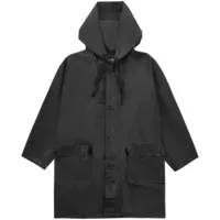 Дождевик детский RainDrop Kids, черный, 10 лет (рост 130-140) фото 2