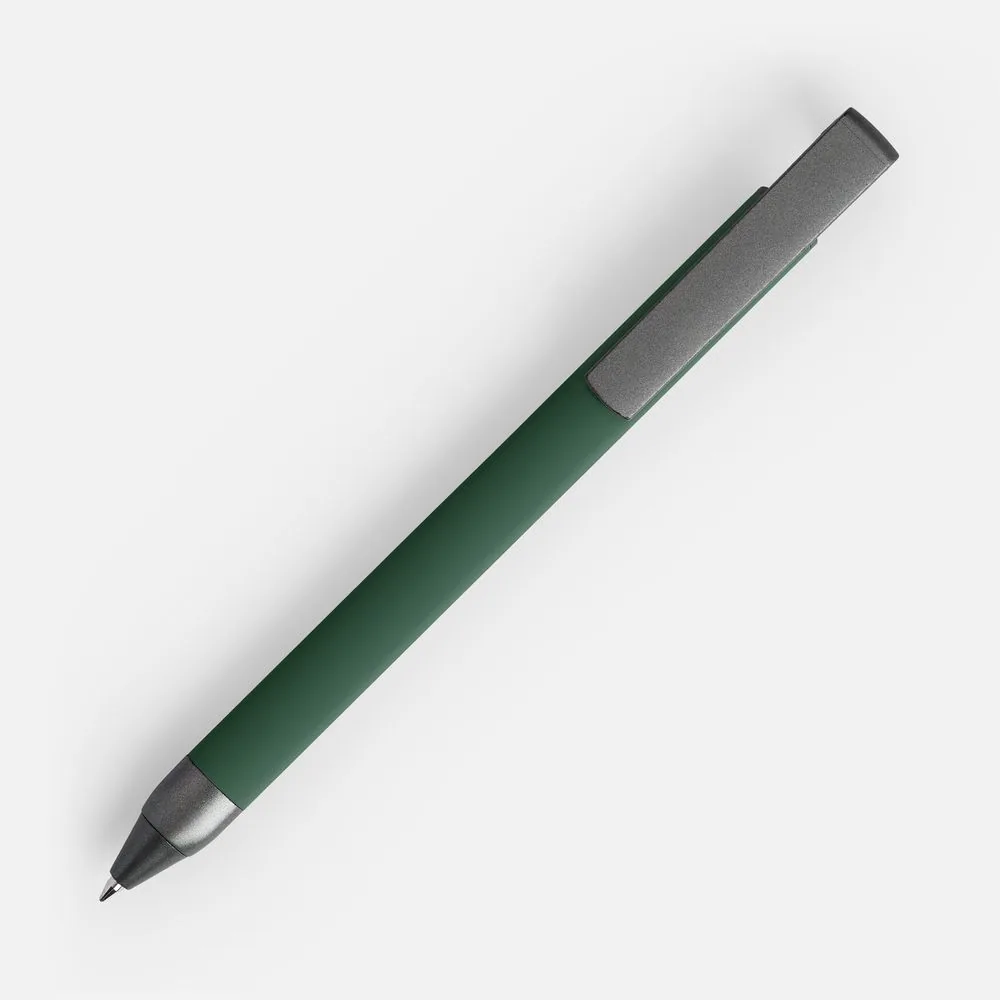 Ручка шариковая Standic с подставкой для телефона, зеленая фото 3