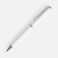 Ручка шариковая Inkish Chrome в футляре, белая фото 2
