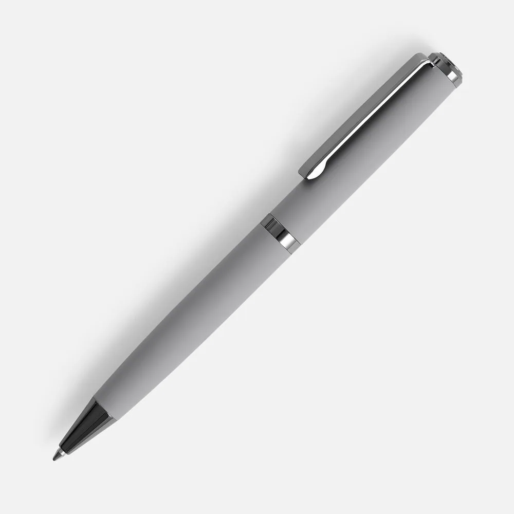 Ручка шариковая Inkish Gunmetal в футляре, серая