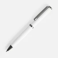 Ручка шариковая Inkish Gunmetal в футляре, белая фото 2