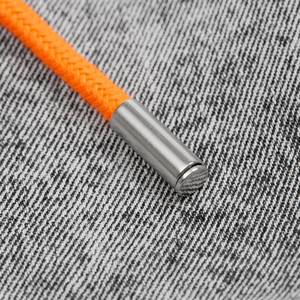 Наконечник для шнурка Nozzle, серебристый (хром) фото 14