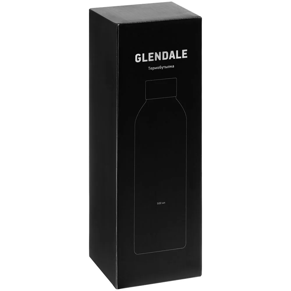 Термобутылка Glendale, серая фото 10