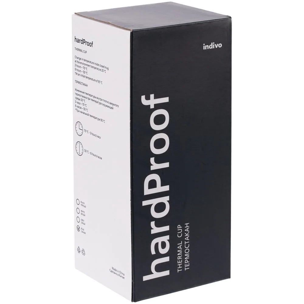 Термостакан Hardproof, черный фото 13
